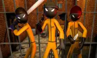 Stickman Prison Escape Survival Story: JailBreak Screen Shot 0