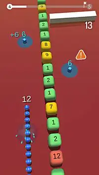 Snake Balls vs Blocks 3D Screen Shot 10