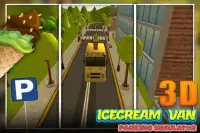 Icecream Van Parkir Simulator Screen Shot 2
