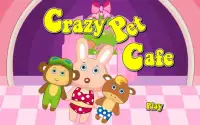 Pet Game-Crazy Pet Cafe Kids Screen Shot 4