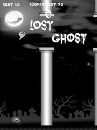 Lost Flappy Ghost Screen Shot 7
