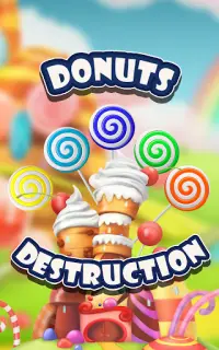 मीठा डोनट - बच्चों और वयस्कों के लिए खेल Screen Shot 11