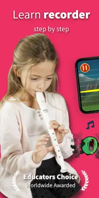 Learn recorder: Flute Master Screen Shot 0