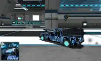 Neon Battle Cars Racing Screen Shot 1