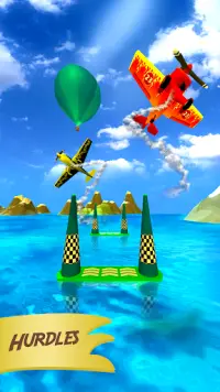 हवाई जहाज पायलट उड़ान सिम्युलेटर 3 डी जेट गेम Screen Shot 5