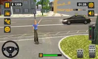 Taxi Driver 3D - Taxi Simulato Screen Shot 1