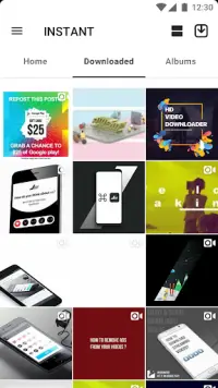 Video Downloader for Instagram Screen Shot 1