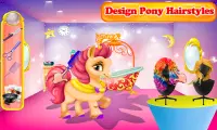 Rainbow Pony Horse Makeover: Pet Grooming Salon. Screen Shot 5