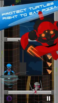 Bionic tortuga: Metro De Salto Screen Shot 1