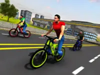 Rooftop Bicycle Stunt Rider 3D Screen Shot 12