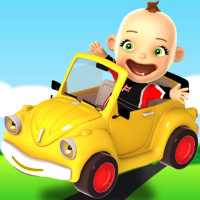طفل سيارة 3D متعة - لعبة سباق