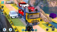 Off-Road Car Transporter 2020: Car Carrier Game Screen Shot 0