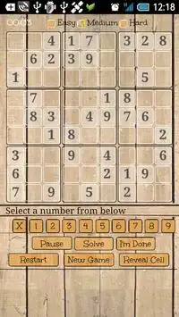 Sudoku Game Free Screen Shot 1