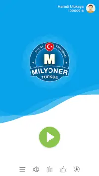 🇹🇷Yeni Milyoner 2020 - Quiz game in Turkish Screen Shot 0