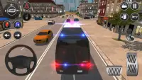 Gerçek Polis Kamyoneti Oyunu: Araba Oyunları 2021 Screen Shot 0