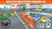 multi piano auto parcheggio Giochi: auto Giochi Screen Shot 4