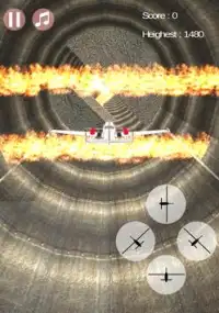 Ace Of The Tunnel - Plane Game Screen Shot 11