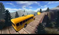 Bus Sekolah Supir: Bukit Climb Screen Shot 2