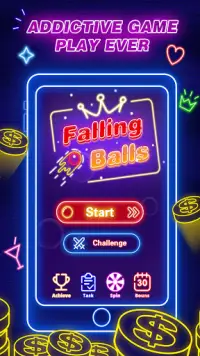 Falling Balls Screen Shot 0