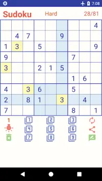 Jeu de sudoku Screen Shot 5