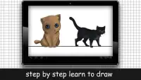 Cat Drawing Lessons Screen Shot 0
