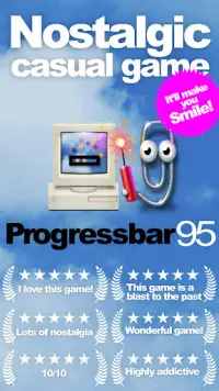 Progressbar95 - nostalgic game Screen Shot 0
