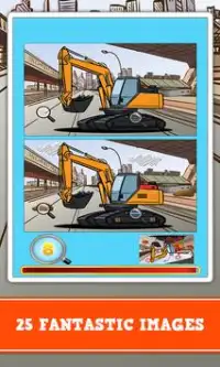 Cars, Trucks & Vehicles : Find the Difference FREE Screen Shot 2
