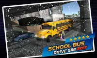 Autobus scolaire Sim 2017 Screen Shot 0