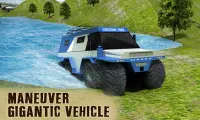 8 Wheeler Russian Truck Simulator: Offroad Games Screen Shot 3