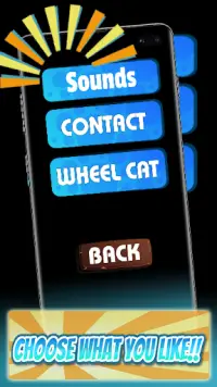 Scary Call Cartoon Cat black : Meong Horror Screen Shot 1