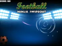 Football Ninja Swipe Out Games Screen Shot 8