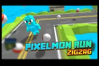 Monster GO - ZigZag Run Dash Screen Shot 0