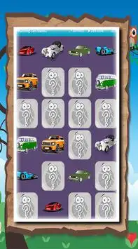 Matching Cars Games Screen Shot 1