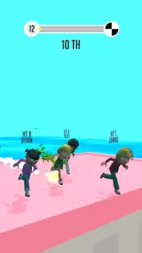 Parkour Jumping Race - Забавный 3D Бегун на Крыше Screen Shot 5