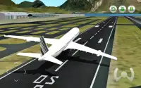 Airplane Simulator 3D : Real Aircraft Flight 2018 Screen Shot 1
