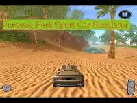 Dinosaur Park Sport Car Simulator Screen Shot 0