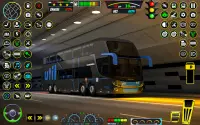 US Coach Bus Driving Bus Game Screen Shot 1