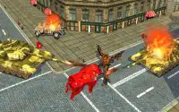 Angry Robot Bull Attack:Robot Fighting Bull Games Screen Shot 11