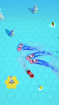 Hexagon Pursuit: Car Racing Screen Shot 0