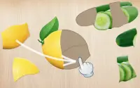 Puzzle for kids - learn food Screen Shot 0