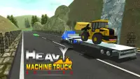 Heavy Machine Truck Driving Screen Shot 0