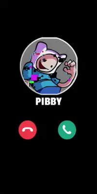 Finn Pibby FNF Fake Video Call Screen Shot 5