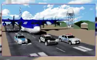 Police Airplane Transport Car Screen Shot 5