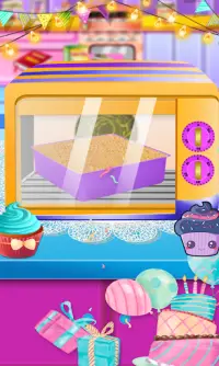 Make Up Cosmetic Box Cake Maker -Best Cooking Game Screen Shot 2
