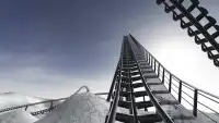 VR Snowy Roller Coaster Screen Shot 4