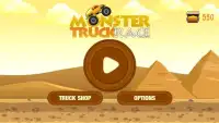 Monster Truck Race Screen Shot 0