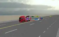 कार ट्रांसपोर्टर ट्रक 3 डी Screen Shot 11