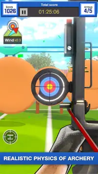 アーチェリーゲーム3D：弓と矢シューティングゲーム Screen Shot 2
