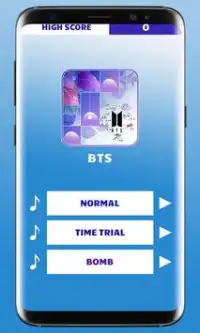 BTS  Piano Tiles Game Screen Shot 1