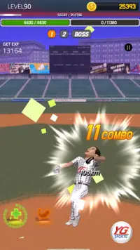 RPG TapBaseball : Grow Hitter Screen Shot 4